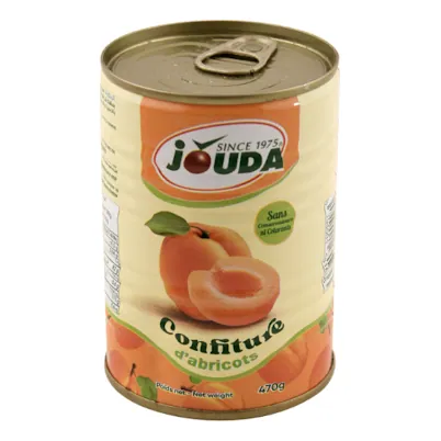 Confiture d'abricot JOUDA 470 g
