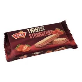Gaufrettes Crème fraise TWINZ 80 g