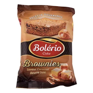Brownies caramel beurre salé BOLERIO 60 g