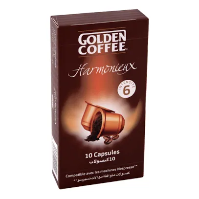 Café harmonieu GOLDENCOFFEE 10 x 4,5 g