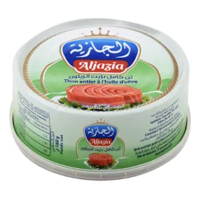 Thon entier à l'huile d'olive AL JAZIA 160 g