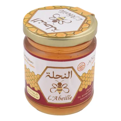 Miel multifleurs L'ABEILLE pot de 21 cl