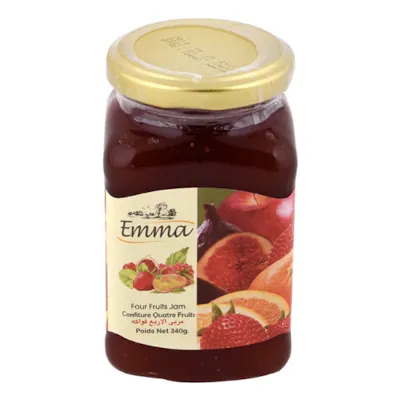Confiture 4 fruits EMMA 340 g