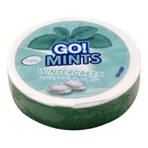 Bonbons pastillés light Wintergreen BB GO 42 g