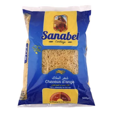 Pâte cheveux d'ange SANABEL CARTHAGE le sachet de 500 g