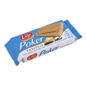 Gaufrette Vanille POKER 45 g