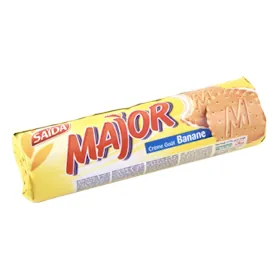 Biscuit fourré Banane MAJOR 175 g