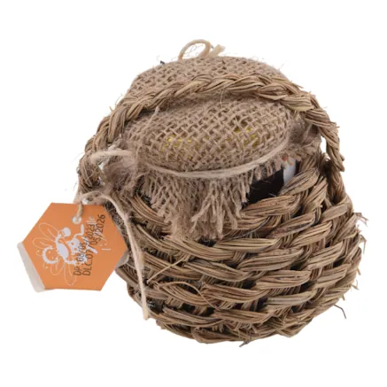 Miel avec panier halfa L'ABEILLE pot de 21 cl