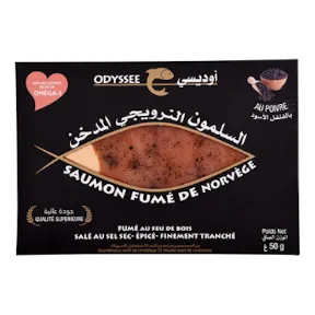 Saumon fumé Aux poivres ODYSSEE 50 g
