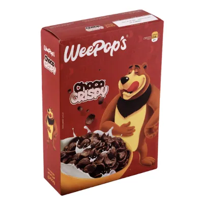 Céréales de blé et orge choco crispy WEEPOPS 300 g