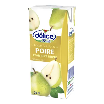 Boisson au jus poire DELICE 20 cl