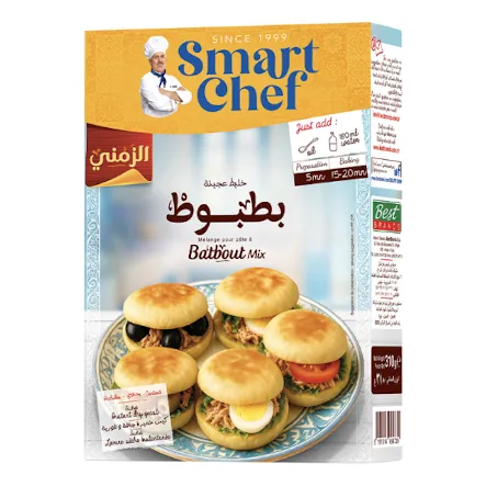 Préparation pâte batbout SMART CHEF 310 g