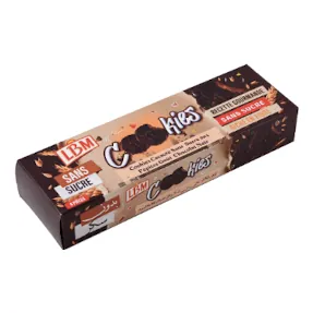 Cookies Cacaote-Pépites au chocolat noir-Sans sucre LBM 90 g -6 Pièces