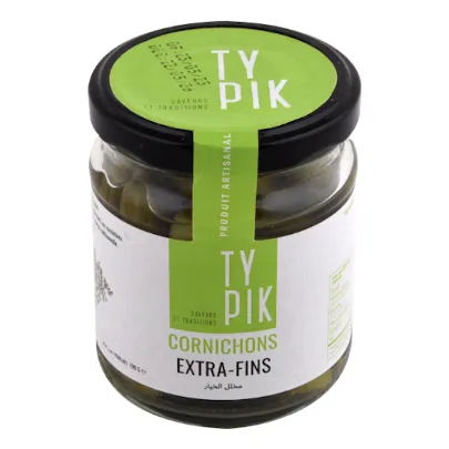 Cornichons extra finsTYPIK 190 g