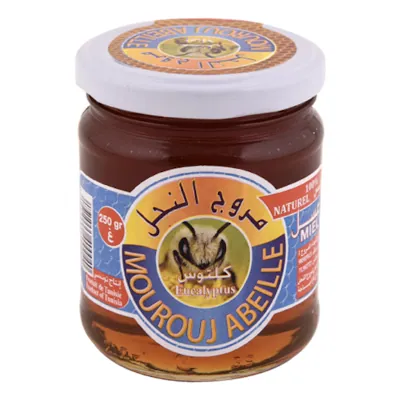 Miel d'eucalyptus MOUROUJ ABEILLE 250 g