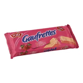 Gaufrette fraise TOM 16 pièces