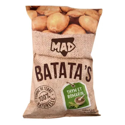 Chips Batata's - Thym et romarin MAD 70 g