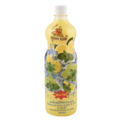 Boisson concentrée Citron-Menthe HAZEM 1L