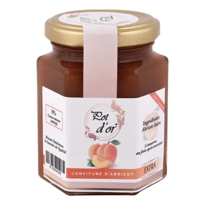 Confiture d'abricot POT D'OR 250 g