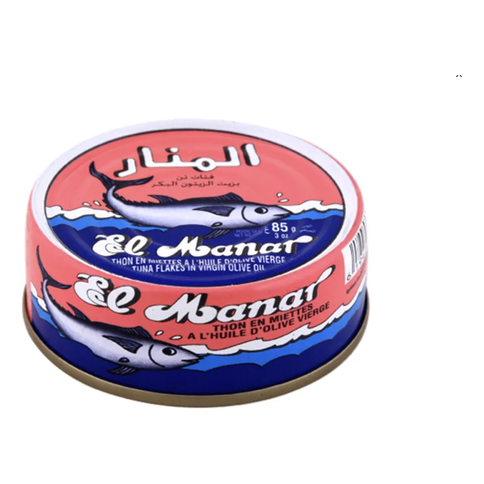 Thon en miettes à l'huile d'olive vierge EL MANAR 85 g