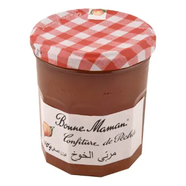 Confiture de pêche BONNE MAMAN 370 g