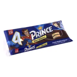Mini gâteaux Prince" chocolat LU 4 x 30 g"