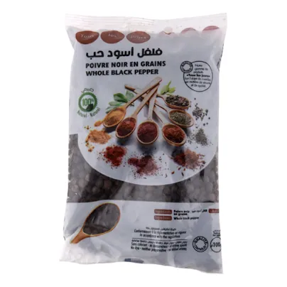 Poivre noir en grains TOUS LES JOURS 100 g