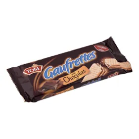 Gaufrette Chocolat noir TOM 100 g