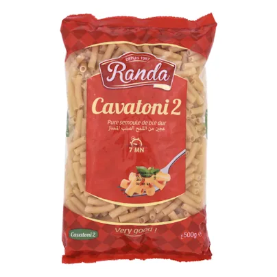 Pâte cavatoni n*2 RANDA le sachet de 500 g