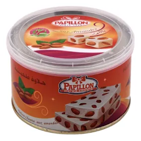 Chamia aux amandes PAPILLON 350 g (boîte ronde)