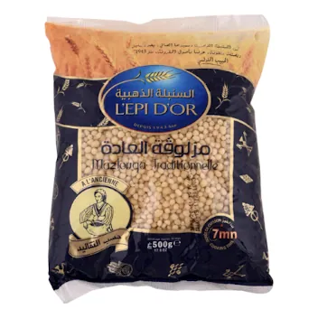 Mhamsa mezlouga traditionnel L'EPI D'OR le sachet de 500 g