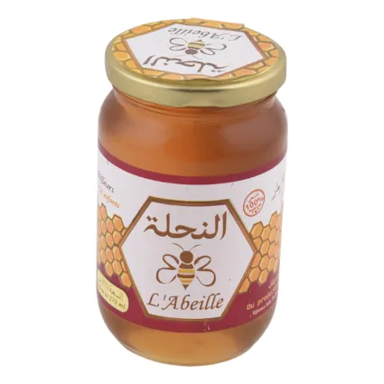 Miel multifleurs L'ABEILLE pot de 37 cl