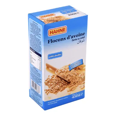Flocons d'avoine petite feuille HAHNE 500 g
