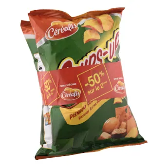 Chips Fromage CHIPS'UP 2 x 70 g