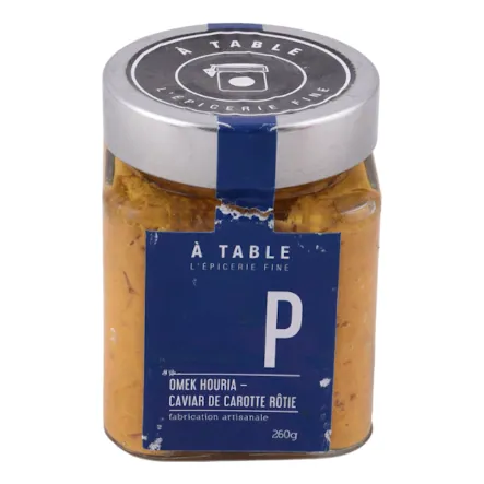 Omek Houria Caviar de carotte rôtie À TABLE 260 g