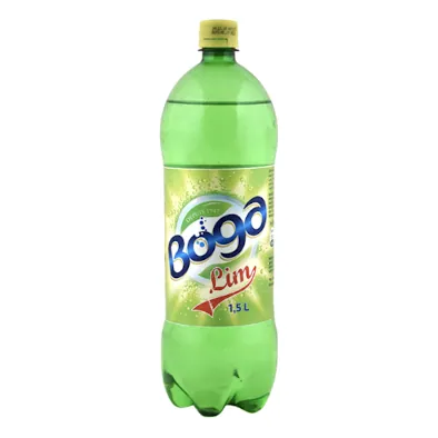 Boissons gazeuses Lime BOGA 1.5L