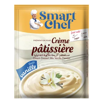 Préparation pour crème pâtissière vanille SMART CHEF 40 g