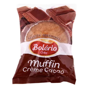 Muffin fourré crème cacao BOLERIO 60 g