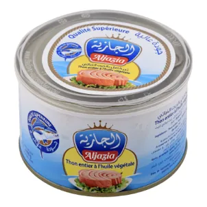 Thon entier à l'huile végétale AL JAZIA 400 g