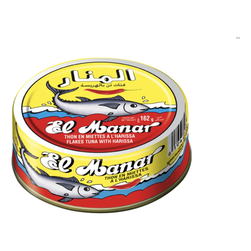 Thon en miettes à l'harissa EL MANAR 162 g