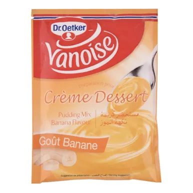 Crème dessert Banane VANOISE 40 g