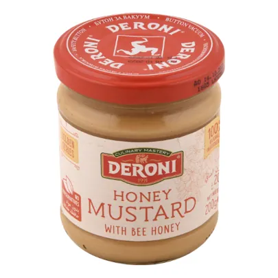 Moutarde Au miel DERONI 200 ml