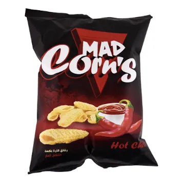 Snacks Corn's-Hot chili MAD 16 g