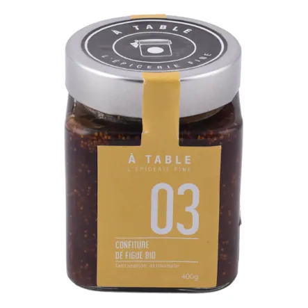 Confiture de figues BIO À TABLE 400 g