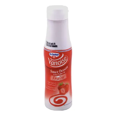 Sauce dessert fraise VANOISE 250 ml