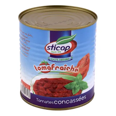 Tomates concassées STICAP 800 g