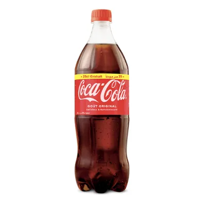 Boissons gazeuses cola COCA COLA 1L