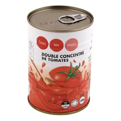 Concentré de tomate TOUS LES JOURS 400 g