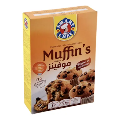 Préparation muffins Aux pépites de chocolat SMART CHEF 350 g