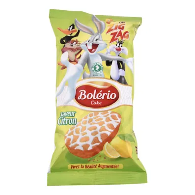 Cake zig zag Citron BOLERIO 45 g